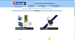 Desktop Screenshot of electronicprestige.it